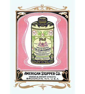 Trailing Arbutus Talcum Powder Vintage Advertisement