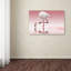« flamant rose », reproduction d’impression sur toile tendue-23531972