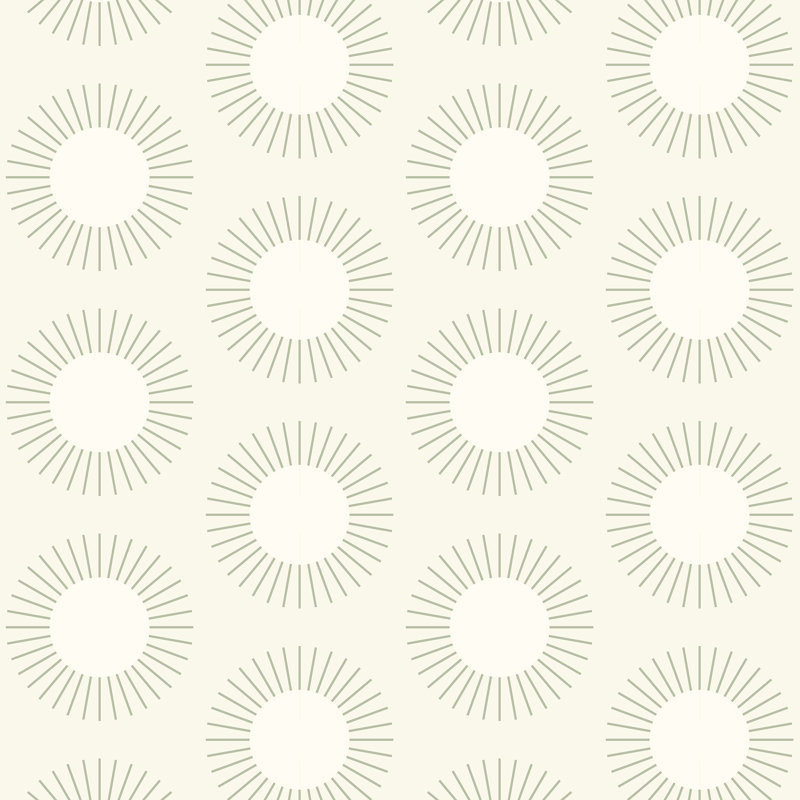 Sunburst - Papier peint en lin