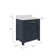 Minnetrista 30'' Single Bathroom Vanity with Marble Top
