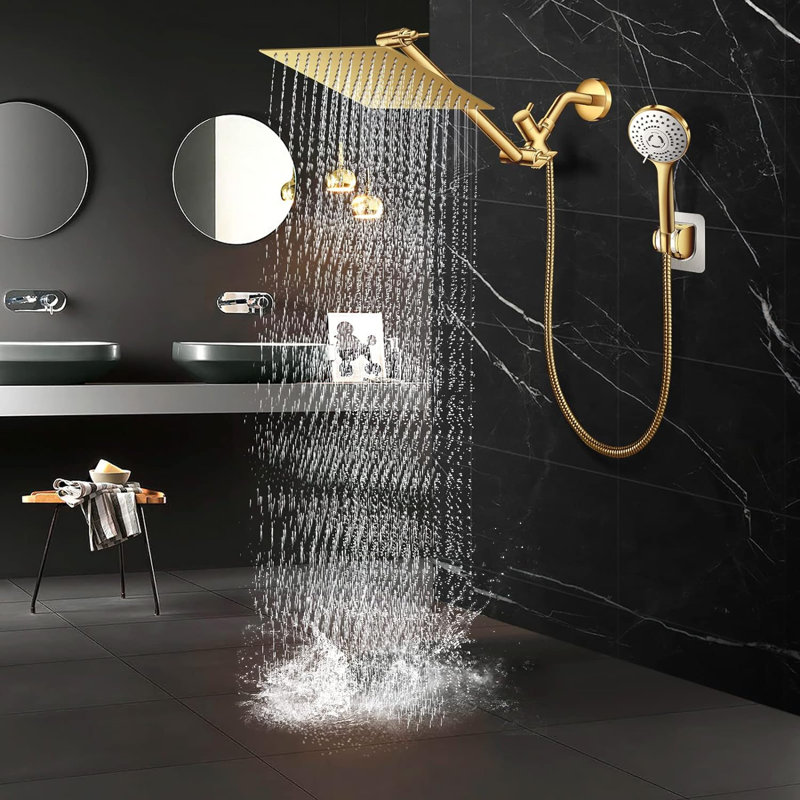 Rain Dual Shower Head 1.75 GPM GPM