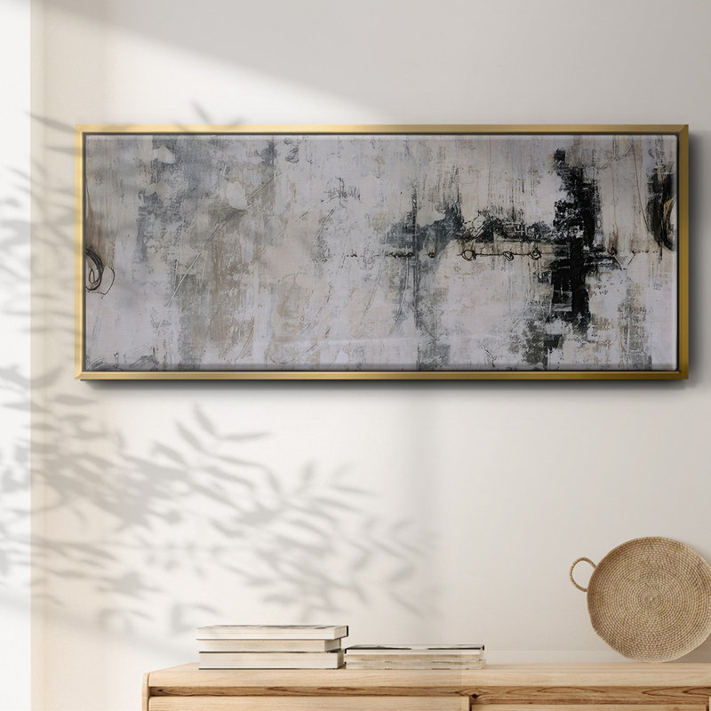 Icarus - Framed Canvas, 20" H x 50" W