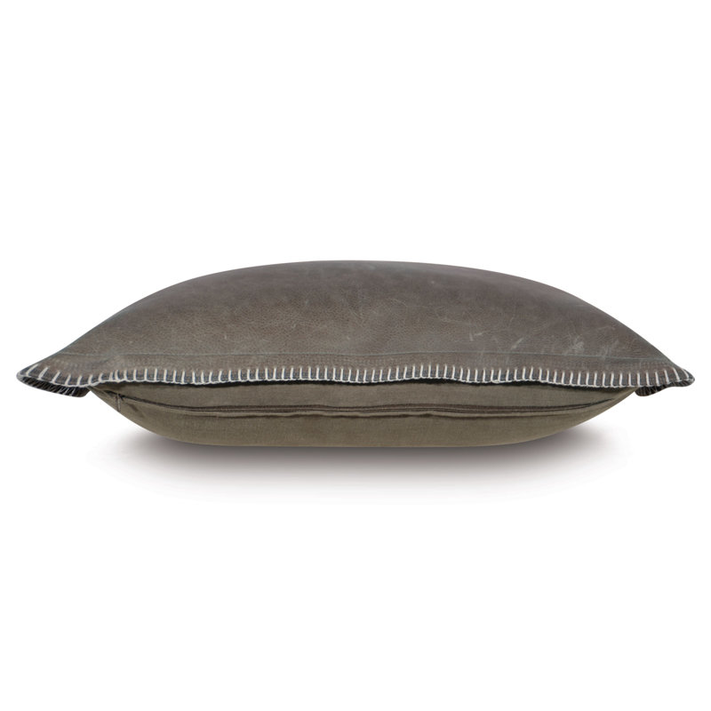 Telluride Square Pillow Cover & Insert, Faux Down