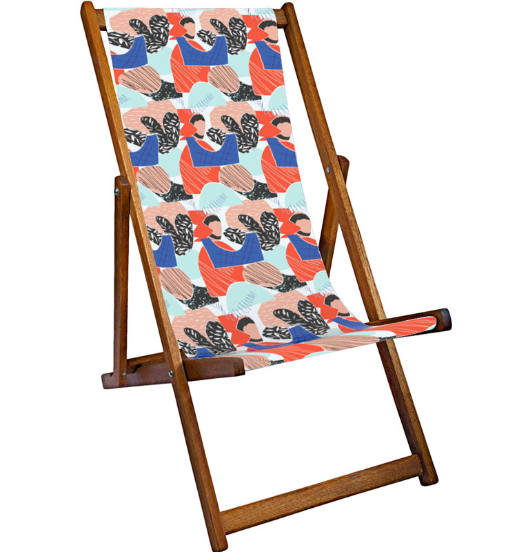Faye Folding Deck Chair