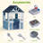Wooden Playhouse, Kitchen and Pet Door