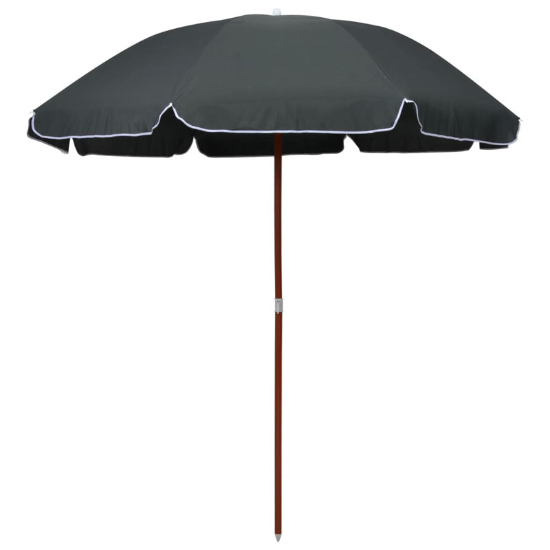Parasol de plage Kelso, Brun, H 74,8 po x l 61 po
