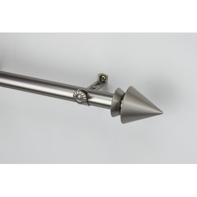 Hahne Adjustable Single Curtain Pole
