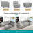 143" W Reversible Modular Sectional with Storage Ottoman-2118647499