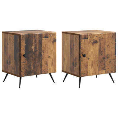 43 cm W Bedside Table