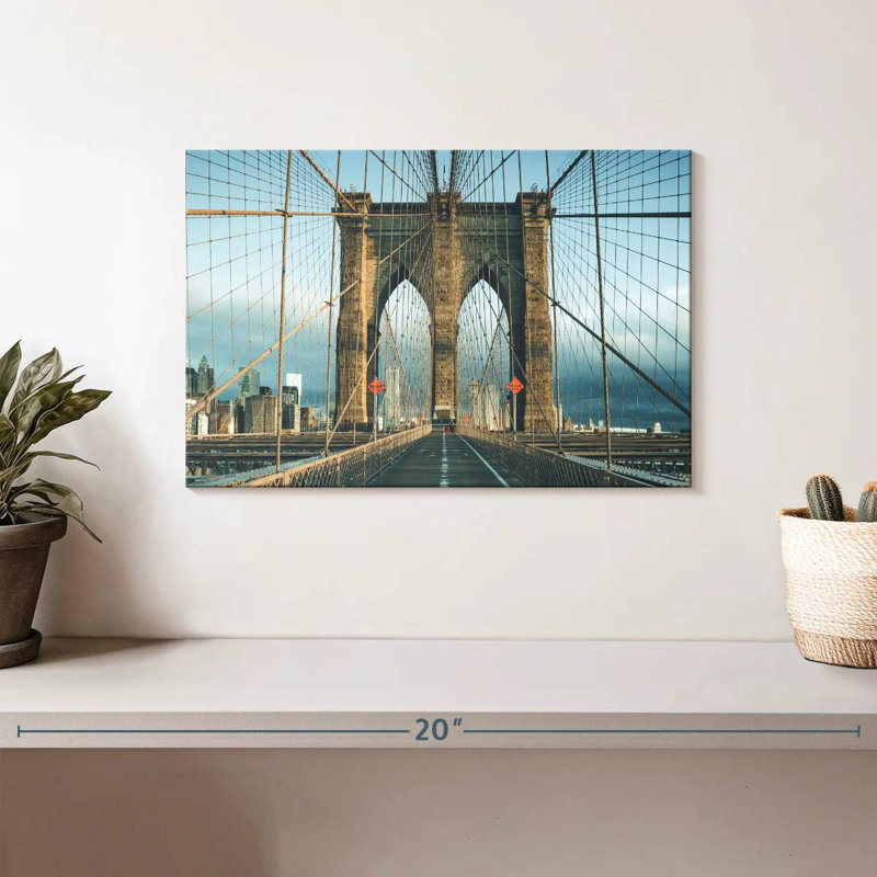 Lilie renommée pont de Brooklyn, H 8 po x l 12 po