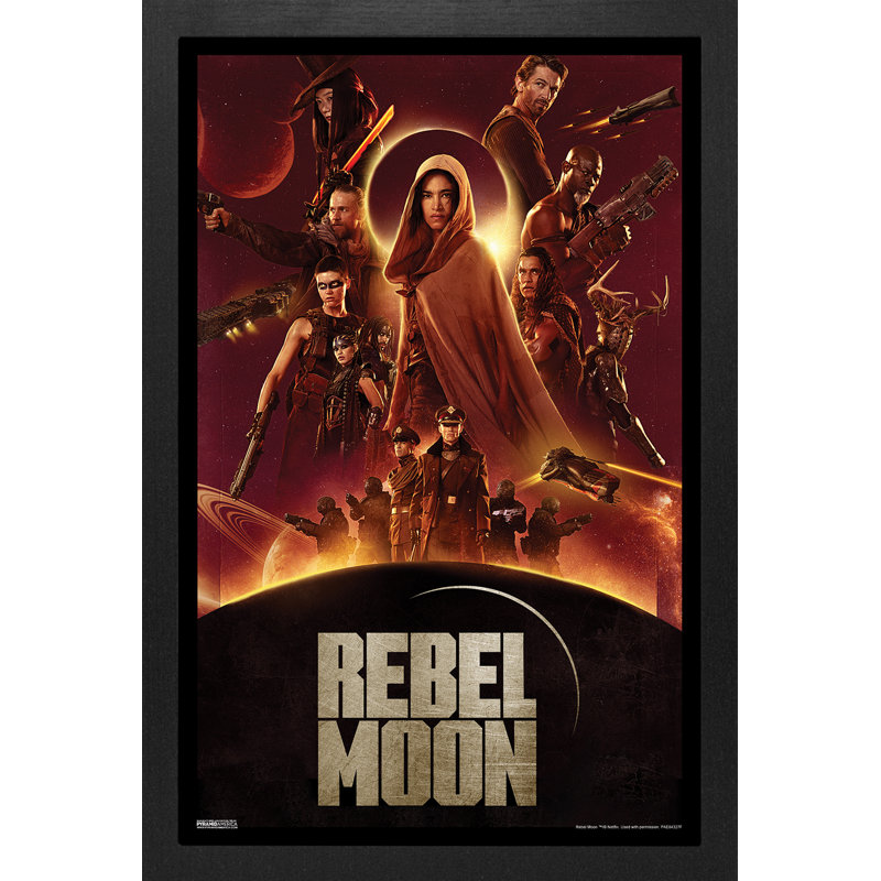 Rebel Moon - Group - Eclipse 11 x 17, reproduction encadrée