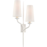 Julie Neill Iberia Double Left Sconce