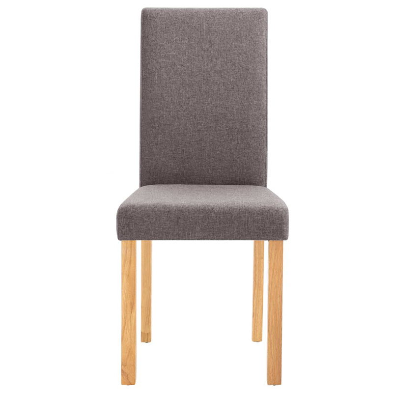 Dining Chairs Side Chair with Solid Wood Legs for Home Kitchen, 2, Light Brown, Natural