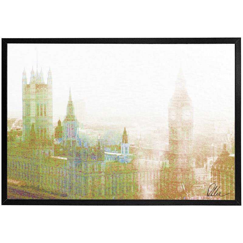 Single Picture Frame Print, Black, 41cm H x 61cm W