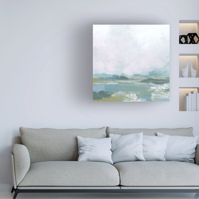 Bolognaise «Blue Fields II» sur toile