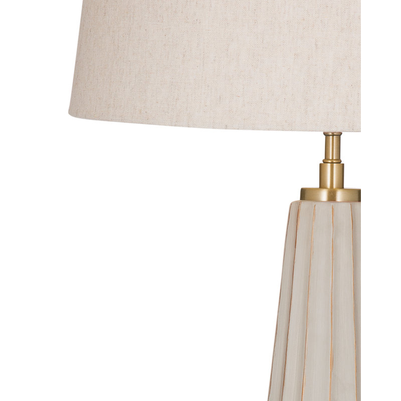 Oliver 30" Cement Table Lamp