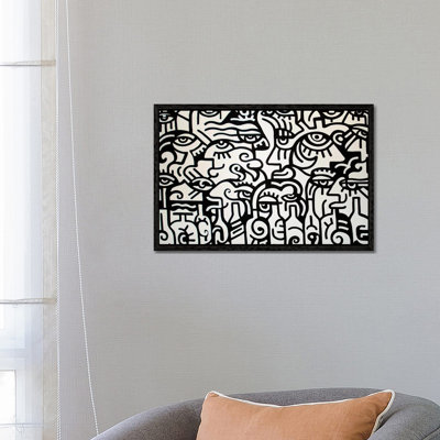 Happy Hour 1 Piece Wall Art on Canvas
