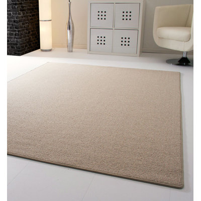 Jadyn Solid Colour Machine Woven Area Rug