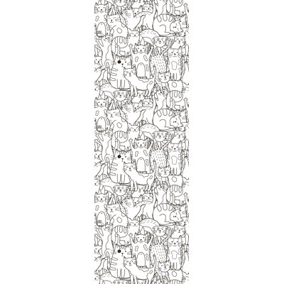 Peel & Stick Vinyl Animal Print Wallpaper Roll