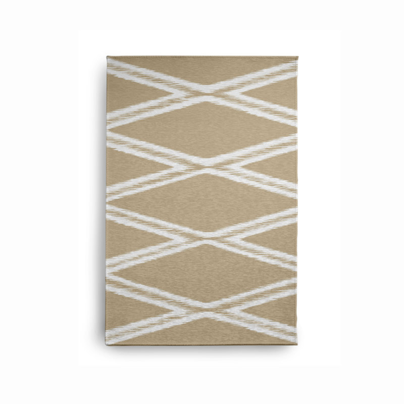 Chenille Geometric Indoor Rug, Rectangle 2' x 3'