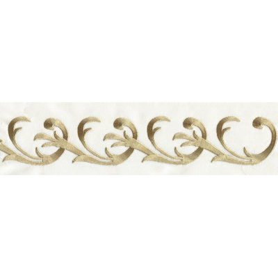 Lisa Percale Damask Flat Sheet