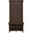Entryway Hall Tree With Shoe Storage Bench, Double Prong Hooks, Adjustable Shelves, And Durable Finish