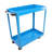 2-Tier Heavy Duty Steel Mechanic Utility Tool Cart on Wheels for Garage, Workshop, Warehouse-112233086