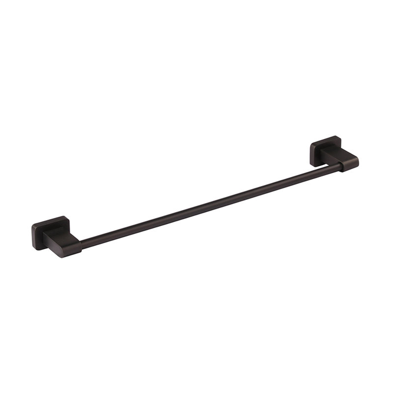Eleganza Towel Bar, Matte Black