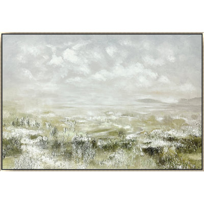 Art mural sur toile Hazy Fields