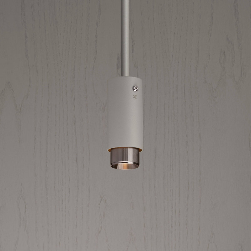 1 - Light Pendant, Stone, Steel