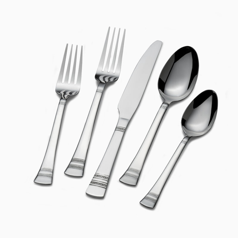 Kensington 51 Piece Flatware Set, Service for 8