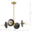 Lustre sphérique spoutnik 4 lumières Venilale-88566643