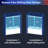 55 to 60 in. W x 63 in. H Sliding Frameless Tub Door with 5/16 Inch (8mm) Thick Tampered Glass-104322409