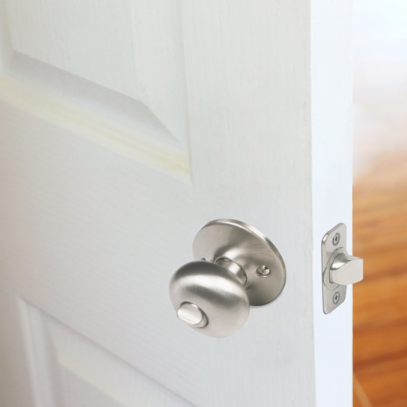 Poignée de porte Cambridge, Nickel satiné