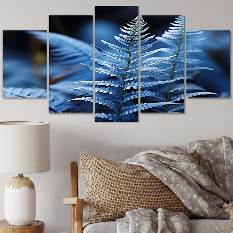 Ferns Sapphire Tranquility Plants & Flowers Wall Decor