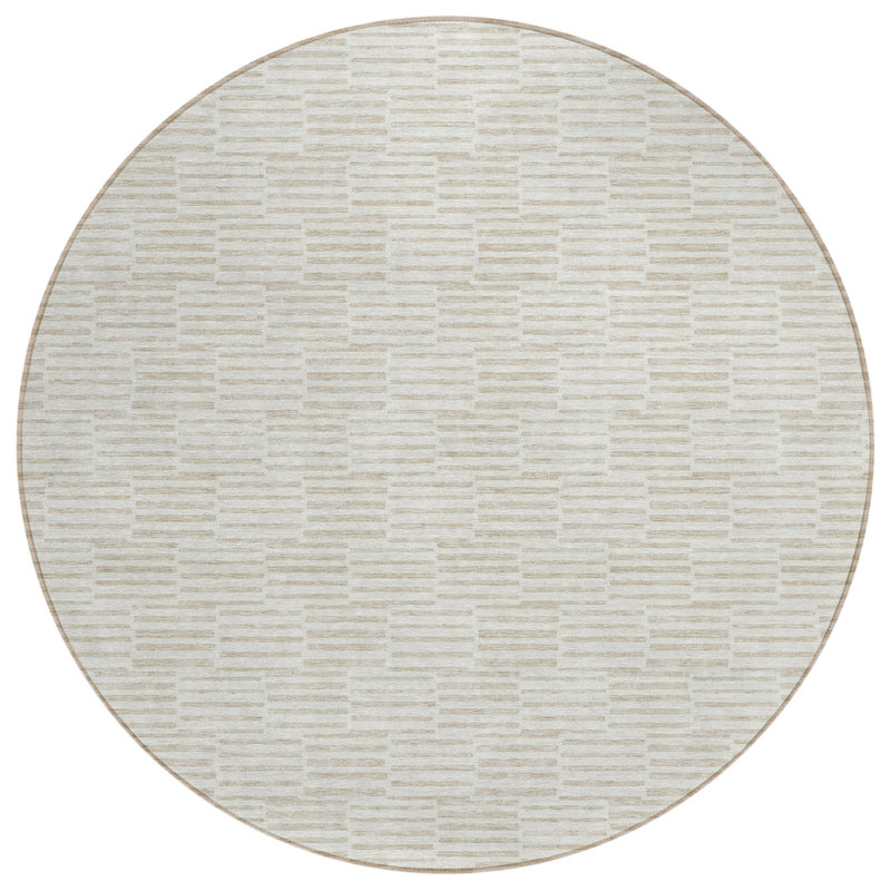  Maliana Area Rug, Round 8'