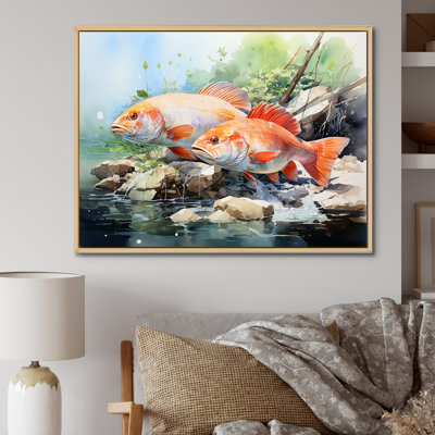 «Fishing Dreams I» sur toile