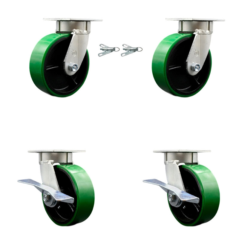Ensemble de roulettes, Vert