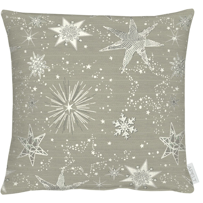 Square Cushion, Taupe
