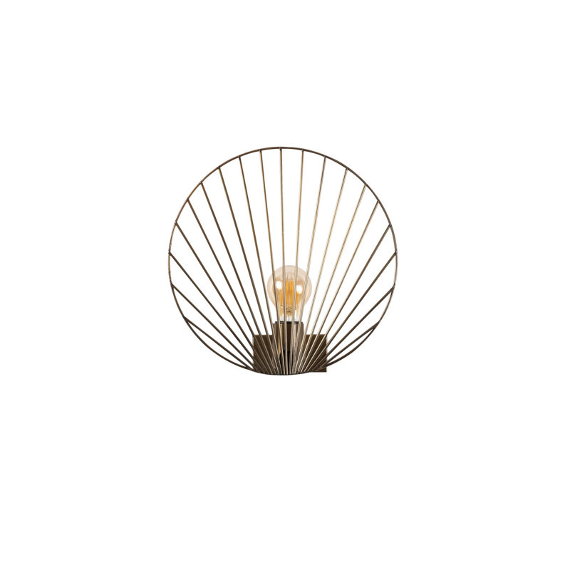 Vintage Industrial Wall Lamp, Metal Body, 11.8 x 4.7 inches | Cap Diameter: 11.8 inches, Height: 11.4 inches | E27 Socket, Max 40W | Modern Design for Hotels & Home, IP20 Rated, Stylish & Durable Lighting
