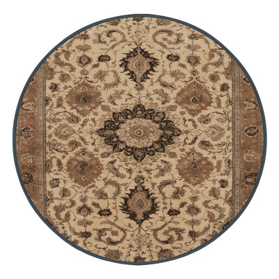 Tapis brun lavable à la machine