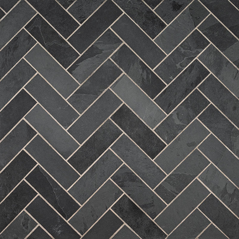 Carreau noir Montauk 4 x 12
