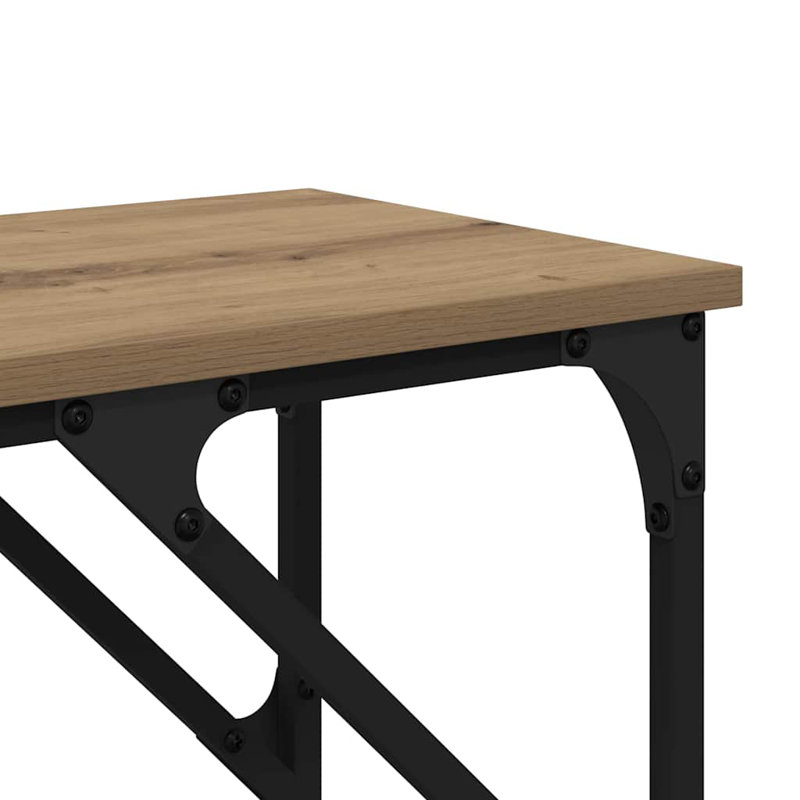 Console Table Engineered Wood, 75cm H x 180cm W x 29cm D, Artisan Oak