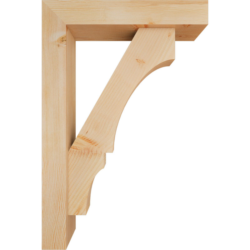 Support de bloc Balboa avec entretoise décalée, 36 x 24, Sapin Douglas de l 5 1/2 po (lisse)