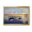 «Evening Calm», toile encadrée de qualité supérieure - prête à être accrochée-456887645-456916165-456916167