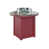 Hammered Top Bronze with Scarlet Red Base