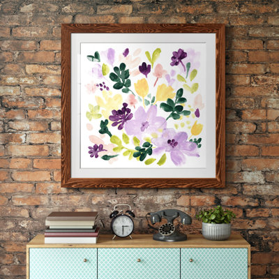 " Lavender Meadow I " Painting Print