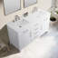 Meuble-lavabo double 60 po Wenniah-82278131
