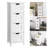 Keyesport 4 Drawer Storage Drawer