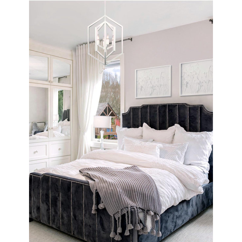 Alanood 4 - Light Dimmable Geometric Chandelier